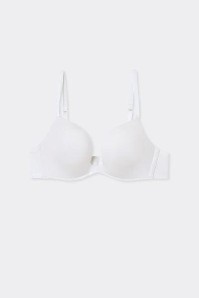 White Ultralight Push-Up Bra, White, large image number 3