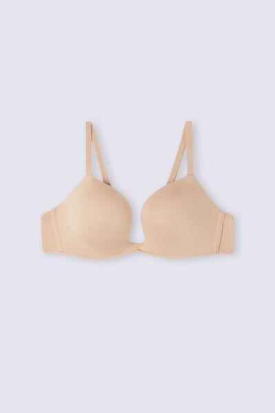 Beige Monica Ultralight Push-Up Bra, Soft Beige, large image number 5