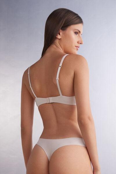 Cream Ultralight Push-Up Bra, , large image number 3