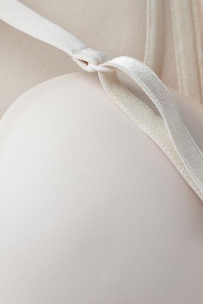 Cream Ultralight Push-Up Bra, , large image number 4