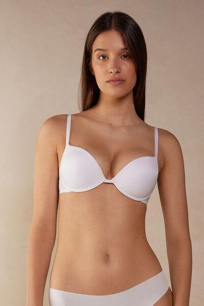 White Ultralight Super Push-Up Bra, , large image number 0