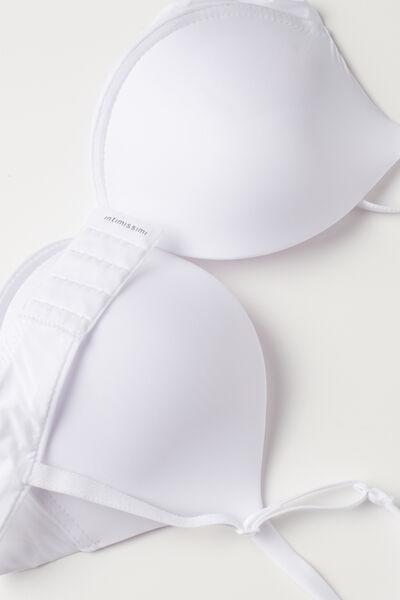 White Ultralight Super Push-Up Bra, , large image number 4