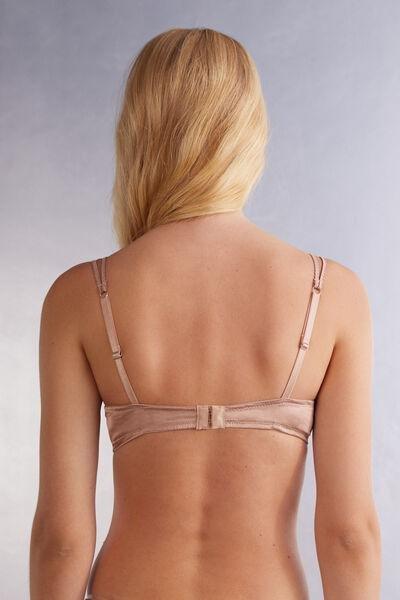Pink Silk Super Push-Up Bra, , large image number 2