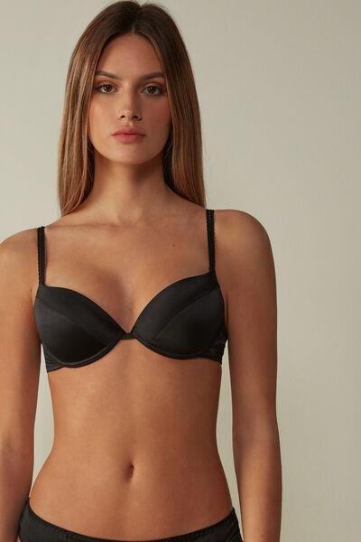 Black Bellissima Push-Up Bra, , large image number 0