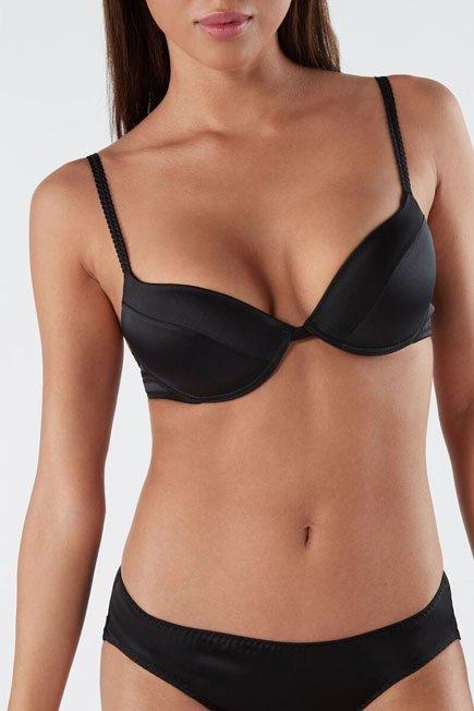 Black Bellissima Push-Up Bra, , large image number 2