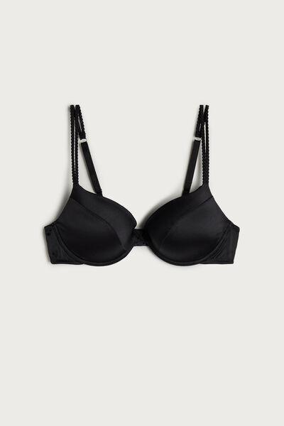 Black Bellissima Push-Up Bra, , large image number 7