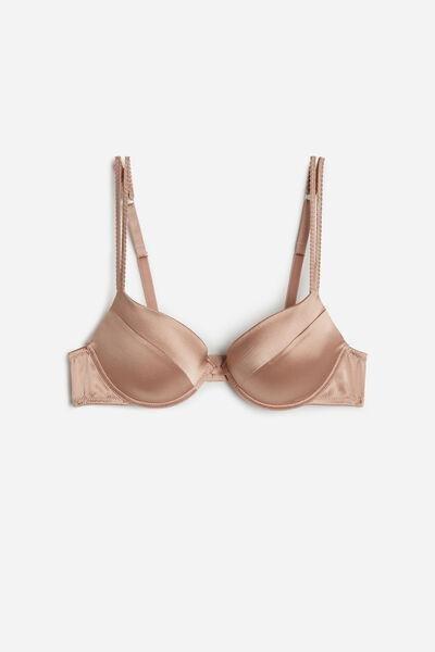 Pink Bellissima Silk Push-Up Bra, 5601_163I, large image number 11