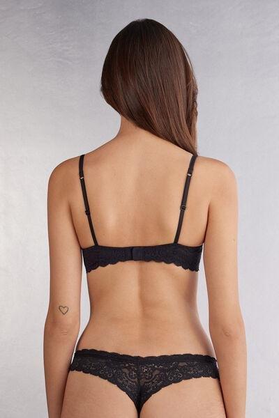 Black Super Push-Up Bra, Black, large image number 3