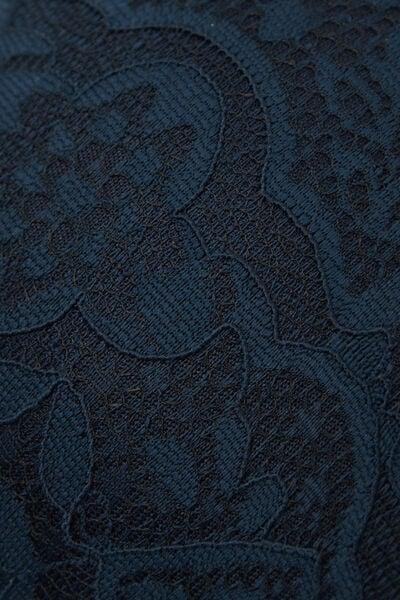 Navy Simona Super Push-Up Lace Bra, Intense Blue, large image number 4