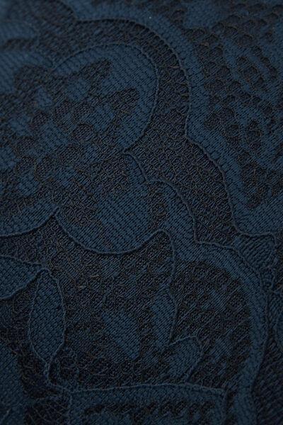 Navy Simona Super Push-Up Lace Bra, Intense Blue, large image number 4