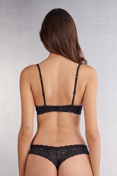 Black Bellissima Push-Up Bra, , large image number 3