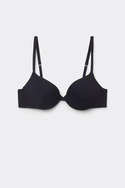 Black Superior Comfort Bellissima Push-Up Bra, , large image number 1