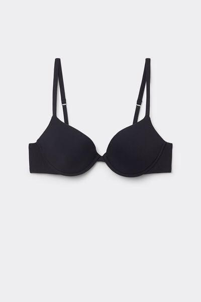 Black Superior Comfort Bellissima Push-Up Bra, Black, large image number 3