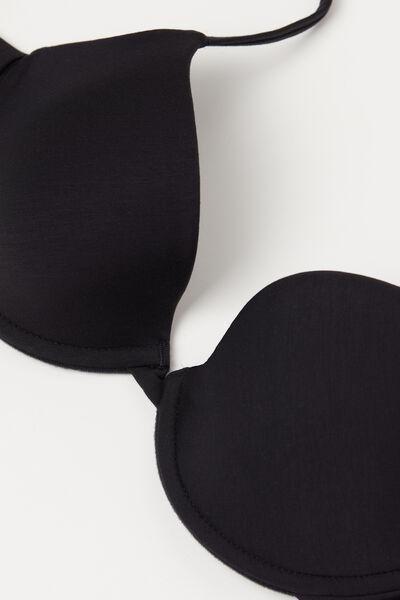 Black Superior Comfort Bellissima Push-Up Bra, , large image number 4