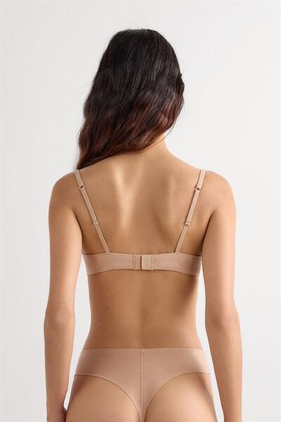 Beige Bellissima Push-Up Bra, Soft Beige, large image number 3