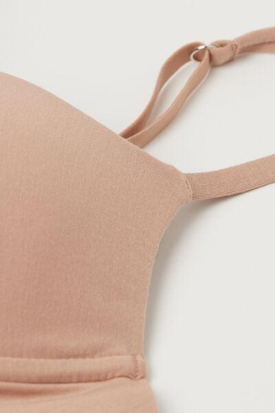 Beige Bellissima Push-Up Bra, Soft Beige, large image number 6