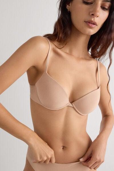 Beige Bellissima Push-Up Bra, Soft Beige, large image number 7