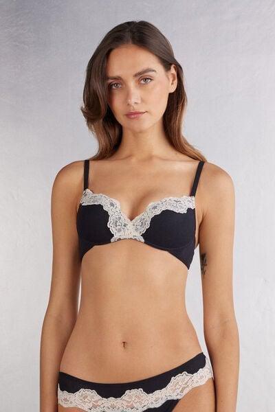 Black Effortless Beauty Gioia Balconette Bra, 5601_768J, medium