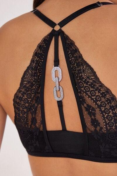 Black The Star Of The Show Silvia Filler Bra, Black, large image number 5