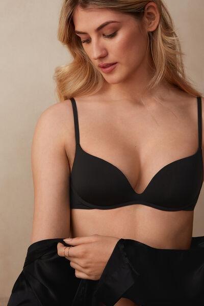 Microfibre super push-up bra