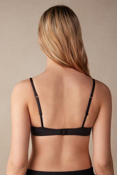 Black Ultralight Push-Up Bra, , large image number 3