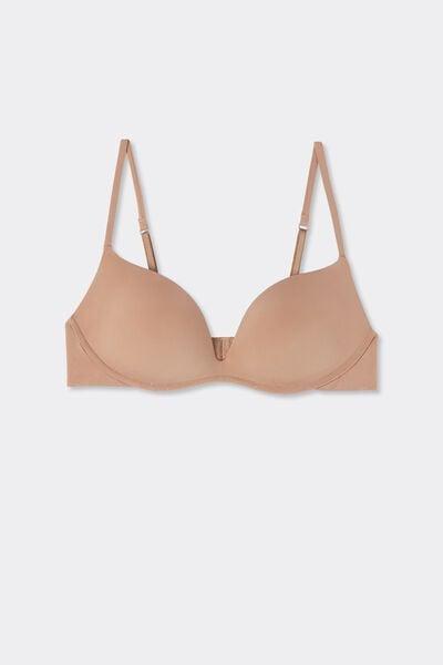Beige Ultralight Push-Up Bra, Medium Beige, large image number 3