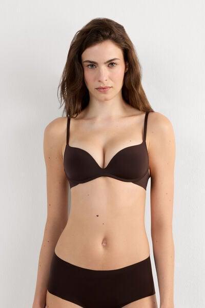 Brown Ultralight Push-Up Bra, 5601_705J, large image number 3