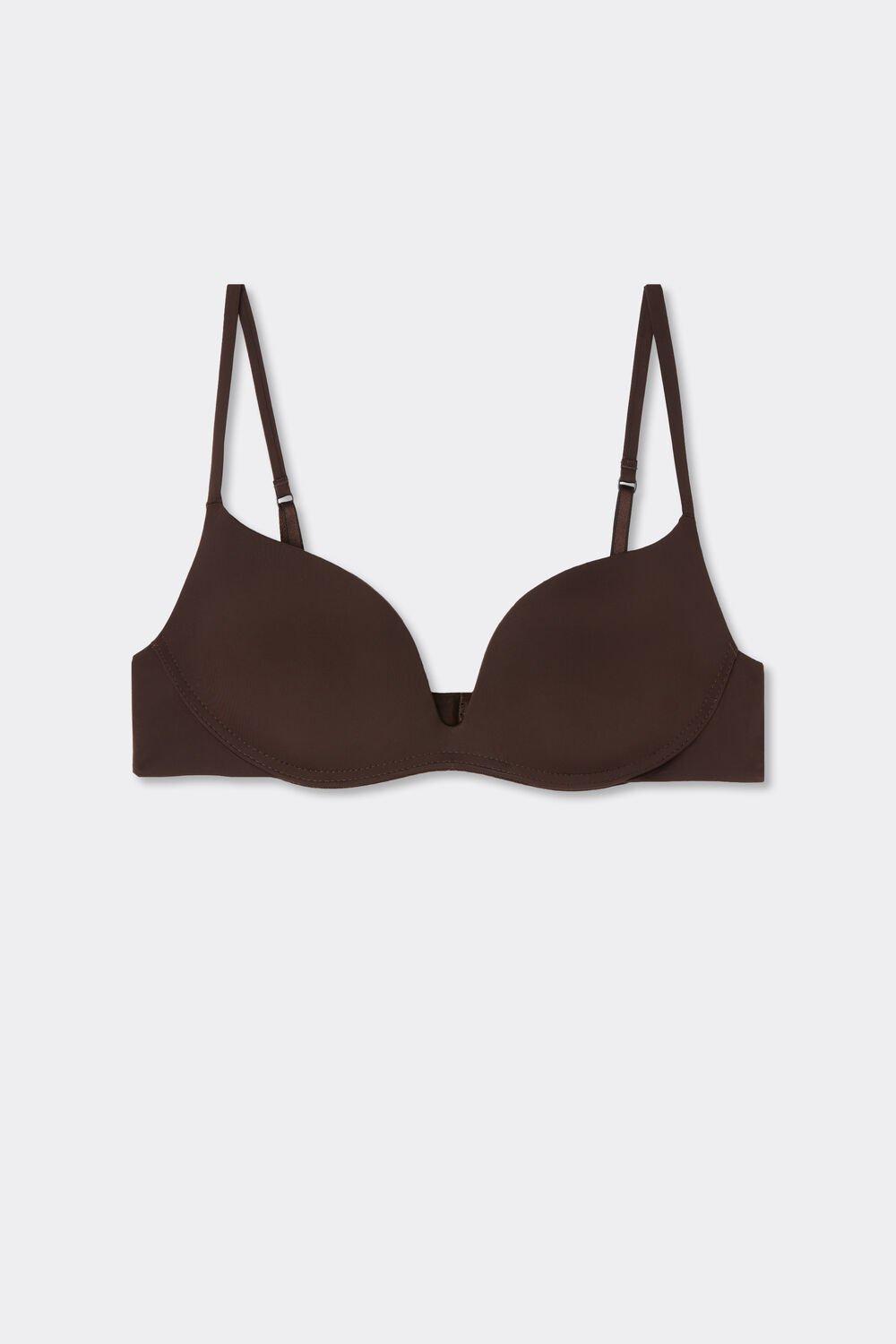 Brown Ultralight Push-Up Bra, 5601_705J, large image number 7
