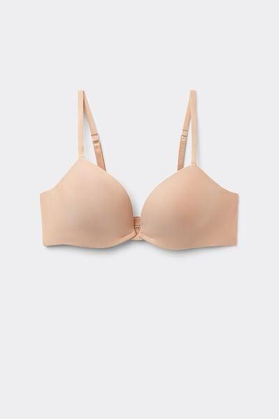 Beige Ultralight Push-Up Bra, Soft Beige, large image number 3