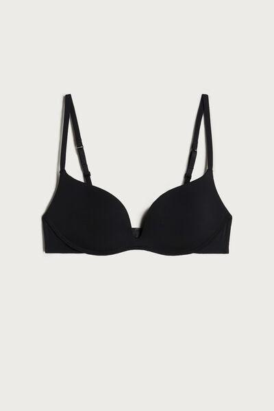 Black Gioia Super Push-Up Bra, , large image number 4