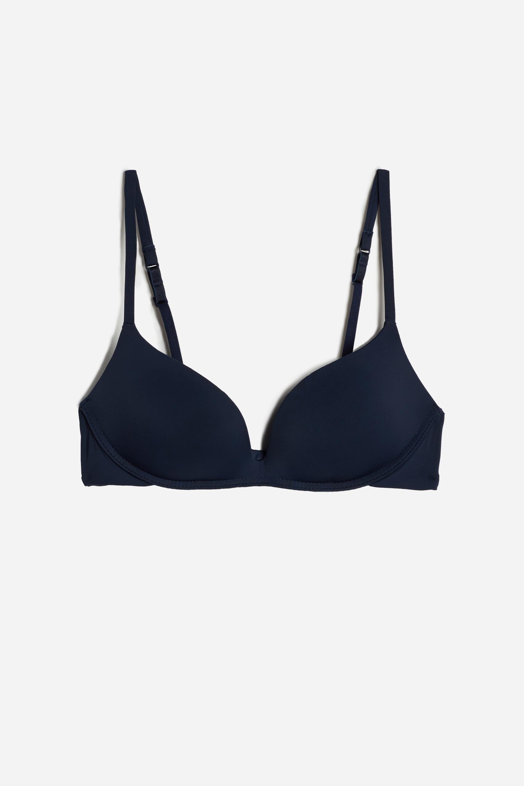 Beige Gioia Microfibre Super Push-Up Bra, , large image number 10