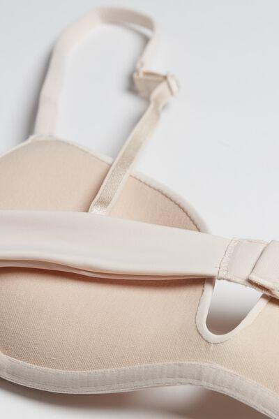 Beige Gioia Microfibre Super Push-Up Bra, , large image number 29