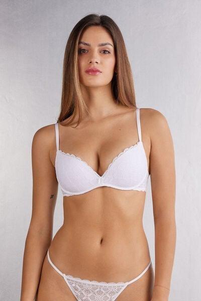 White Gioia Super Push-Up Bra, White, large image number 1