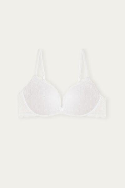 White Gioia Super Push-Up Bra, White, medium