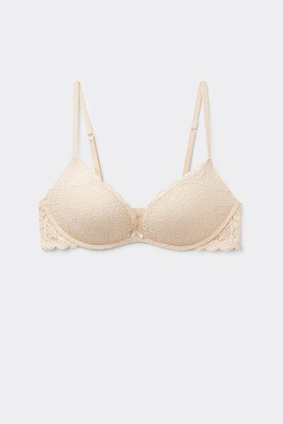 Navy Super Push-Up Bra, , large image number 2