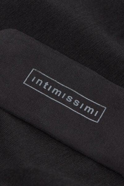 Black The Ultralight Cotton Triangle Bra, Black, large image number 4