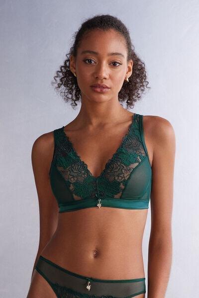 Green Lara Be Your Own Muse Triangle Bra, , large image number 0