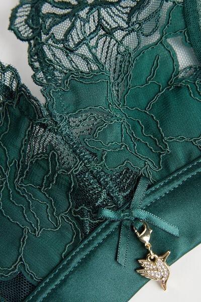 Green Lara Be Your Own Muse Triangle Bra, , large image number 4