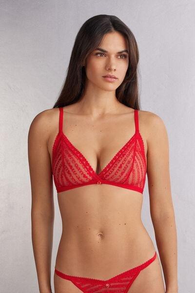 Red Emma More Amore Triangle Bra, , large image number 0