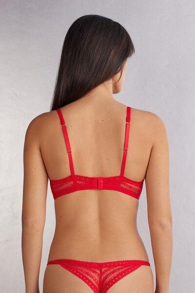 Red Emma More Amore Triangle Bra, , large image number 3