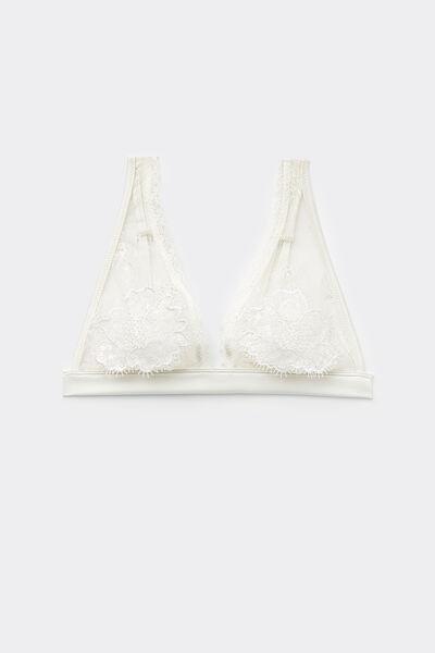 Ivory Glisten In Light Triangle Bra, , large image number 2