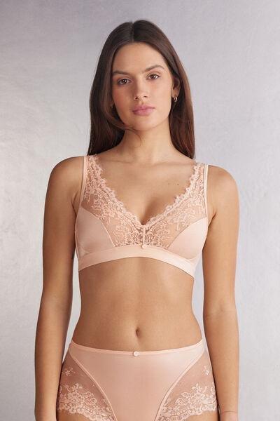Pink Self Love Lara Triangle Bra, 5601_852J, large image number 0