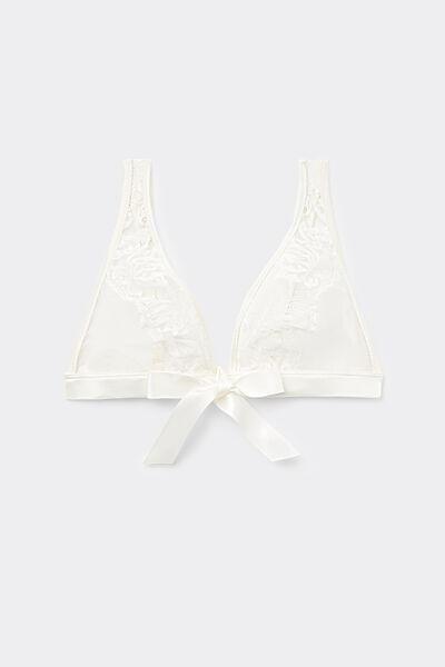 White The Simplest Pleasures Triangle Bra, , large image number 1