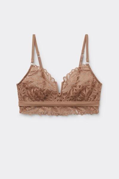 Brown Italian Riviera Triangle Bra, , large image number 2