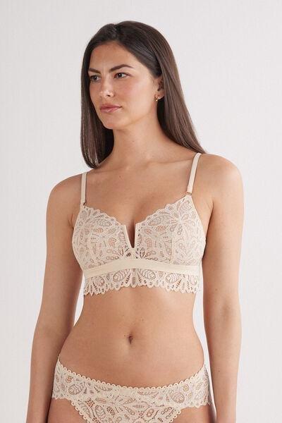 Beige Italian Riviera Triangle Bra, , large image number 0