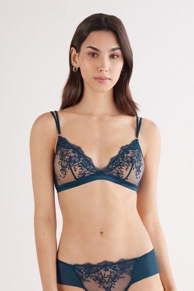 Blue Emma Luxury Dreams Triangle Bra, 5601_937J, large image number 2