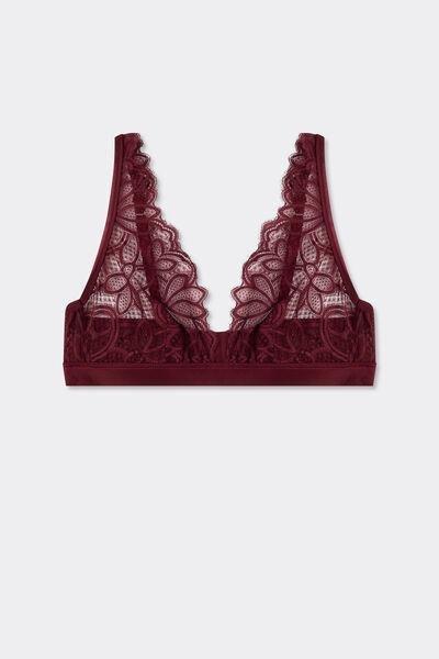Red Elevate Your Day Triangle Bra, 5601_181K, large image number 3