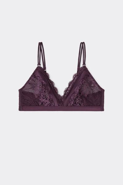 Purple Emma Everyday Luxury Triangle Bra, 5601_198K, medium