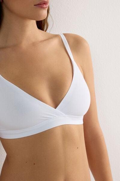 صدرية مثلثة بيضاء من Emma من القطن الطبيعي ، للنساء, White, large image number 6