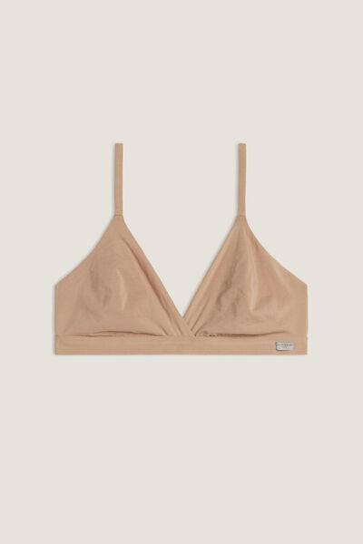 Emma Triangle Bra in Natural Cotton - Intimissimi